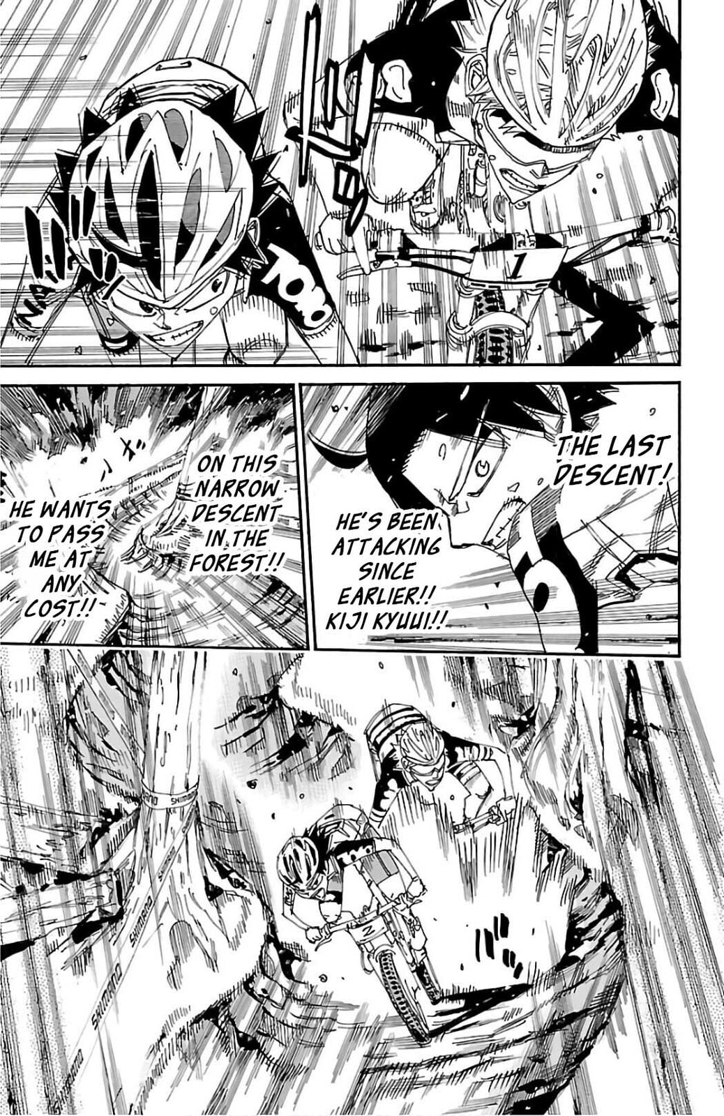 Yowamushi Pedal Chapter 574 page 9 - 