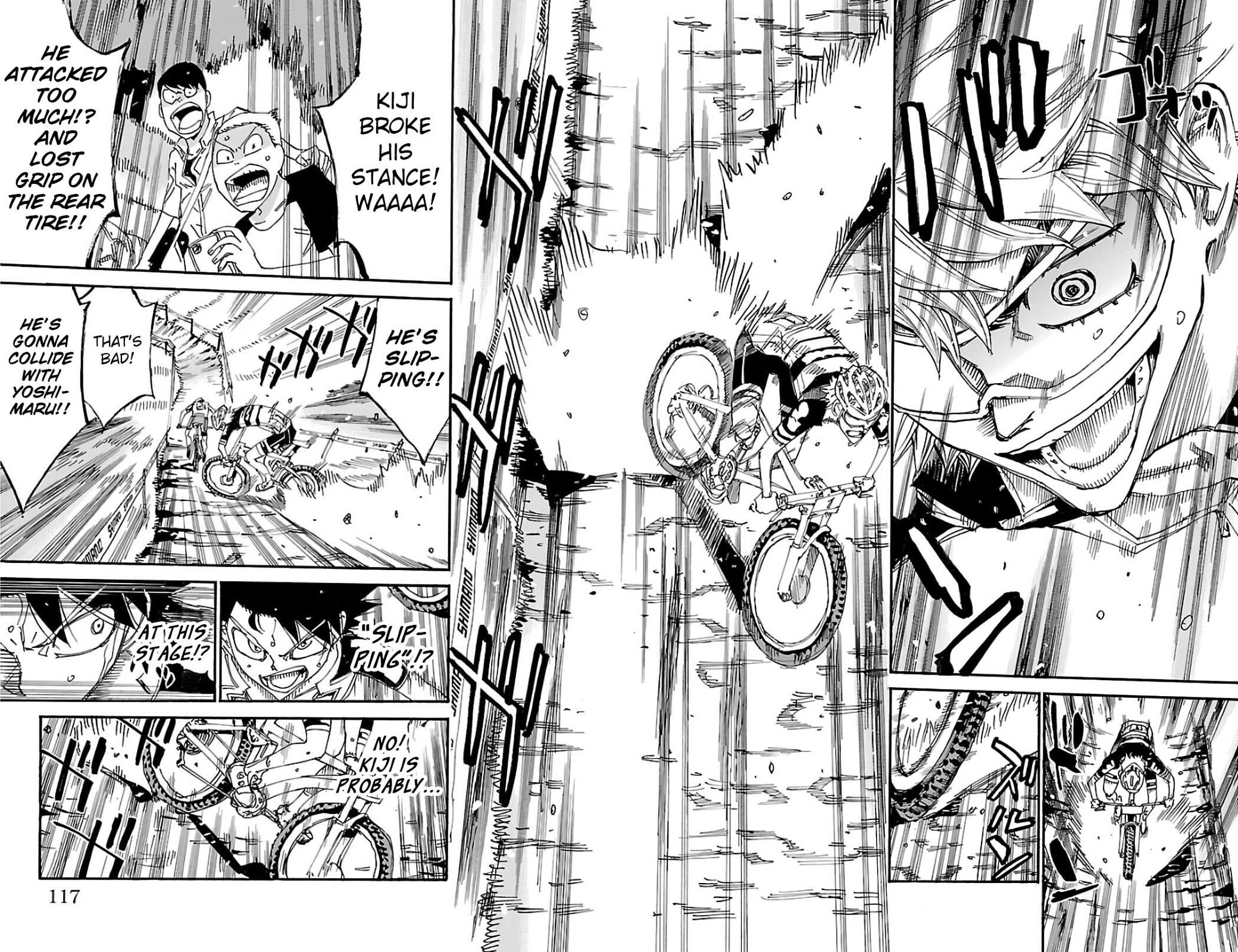 Yowamushi Pedal Chapter 575 page 5 - 