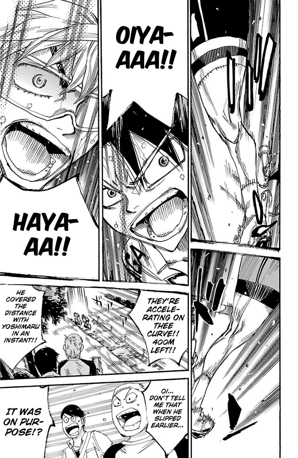 Yowamushi Pedal Chapter 575 page 8 - 