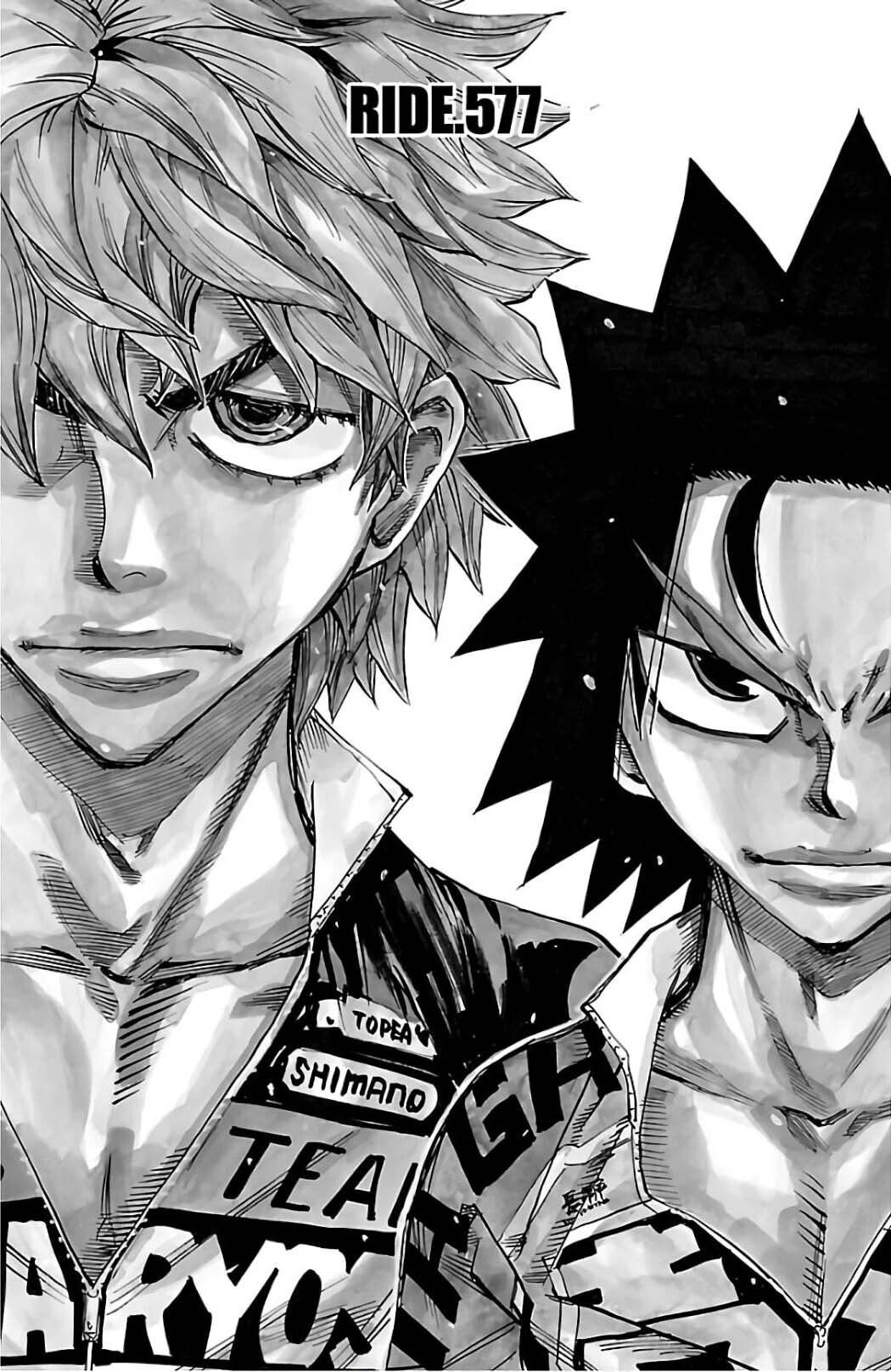 Yowamushi Pedal Chapter 577 page 2 - 