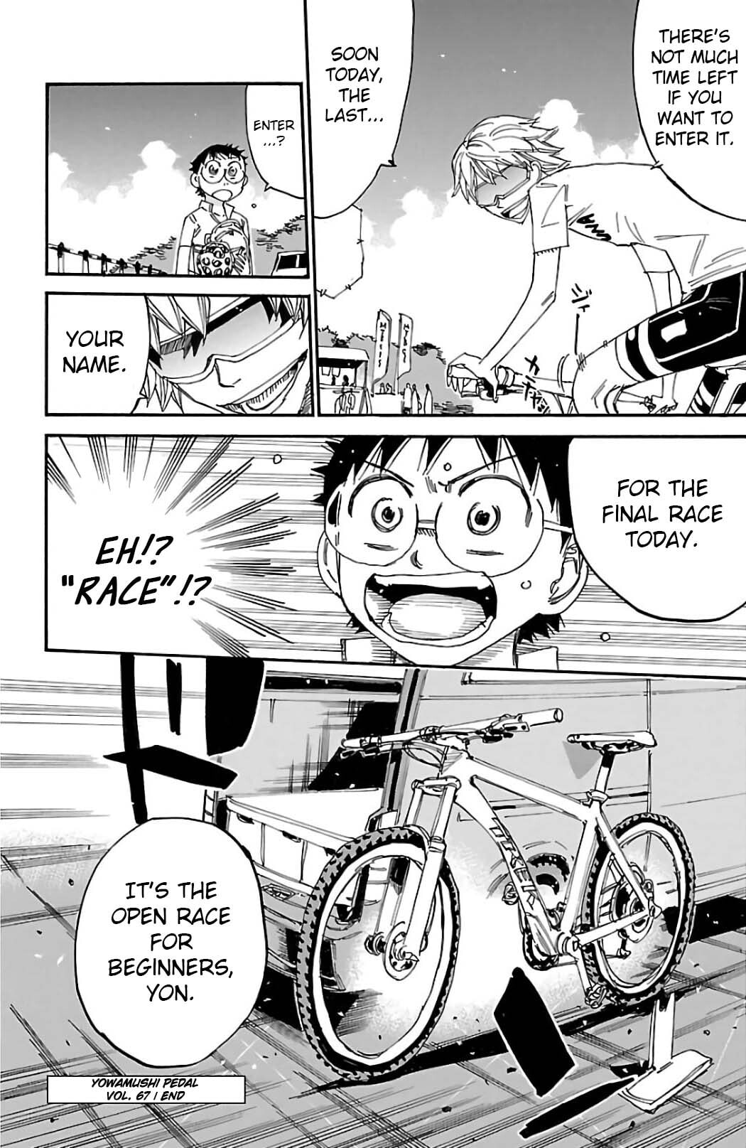 Yowamushi Pedal Chapter 578 page 18 - 