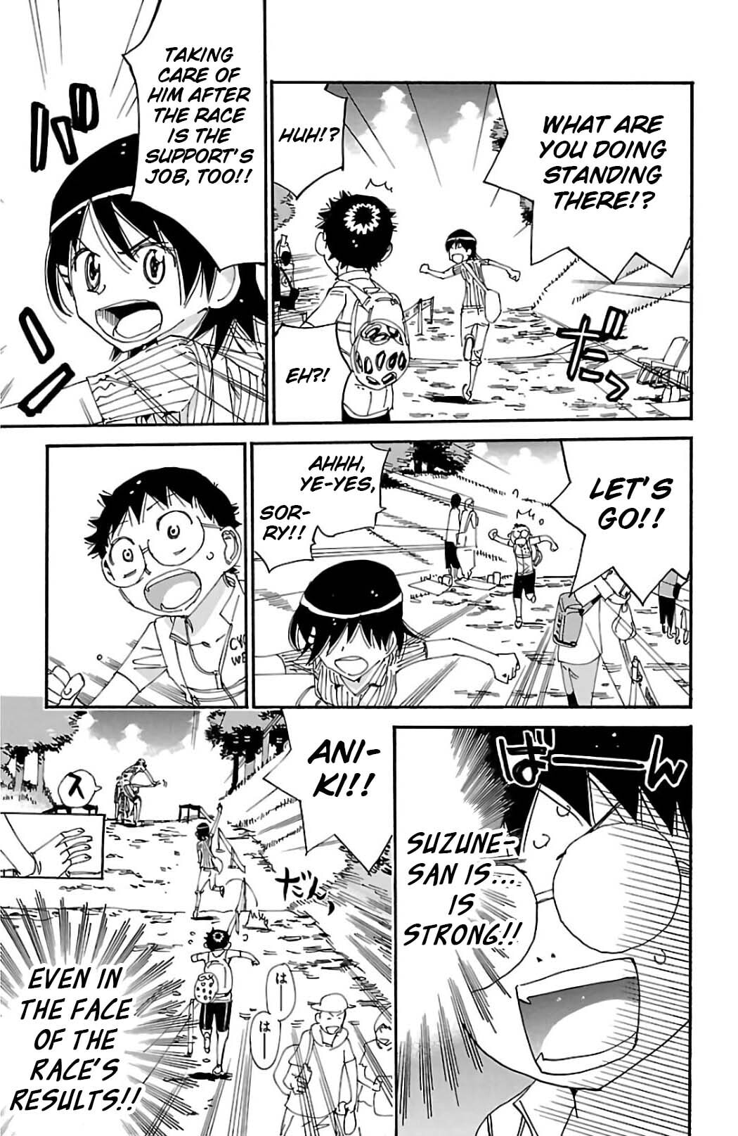 Yowamushi Pedal Chapter 578 page 8 - 