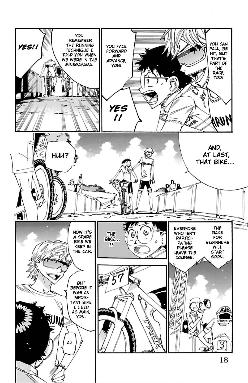 Yowamushi Pedal Chapter 579 page 14 - 