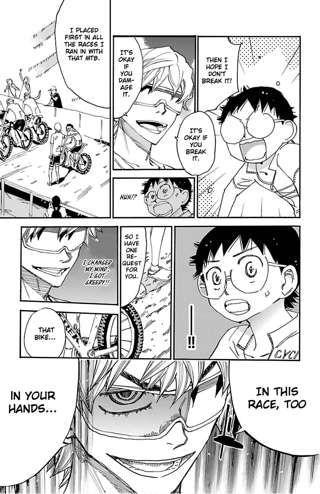 Yowamushi Pedal Chapter 579 page 15 - 