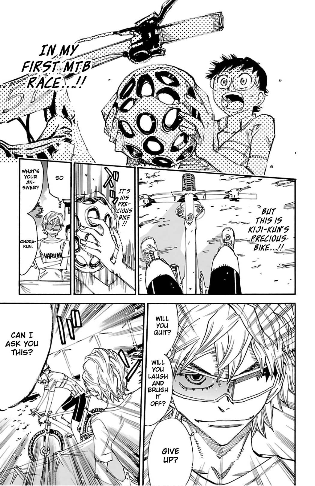 Yowamushi Pedal Chapter 579 page 17 - 