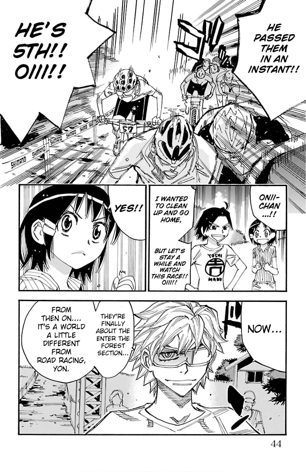 Yowamushi Pedal Chapter 580 page 17 - 