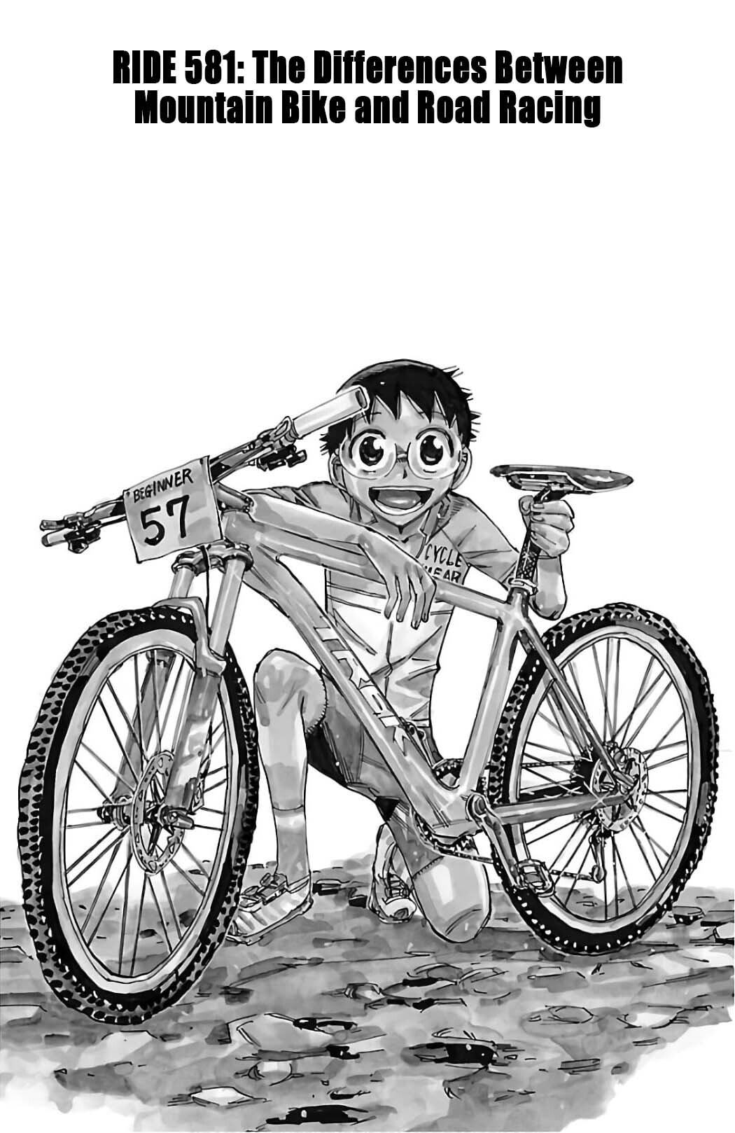 Yowamushi Pedal Chapter 581 page 1 - 