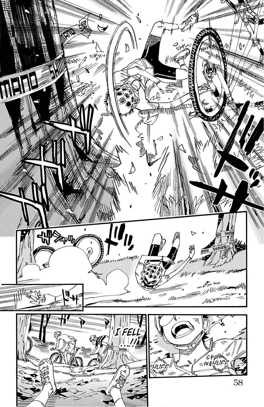 Yowamushi Pedal Chapter 581 page 12 - 