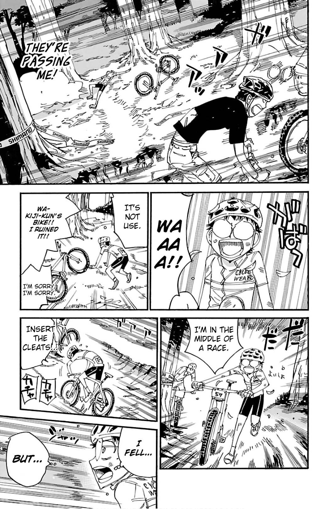Yowamushi Pedal Chapter 581 page 13 - 