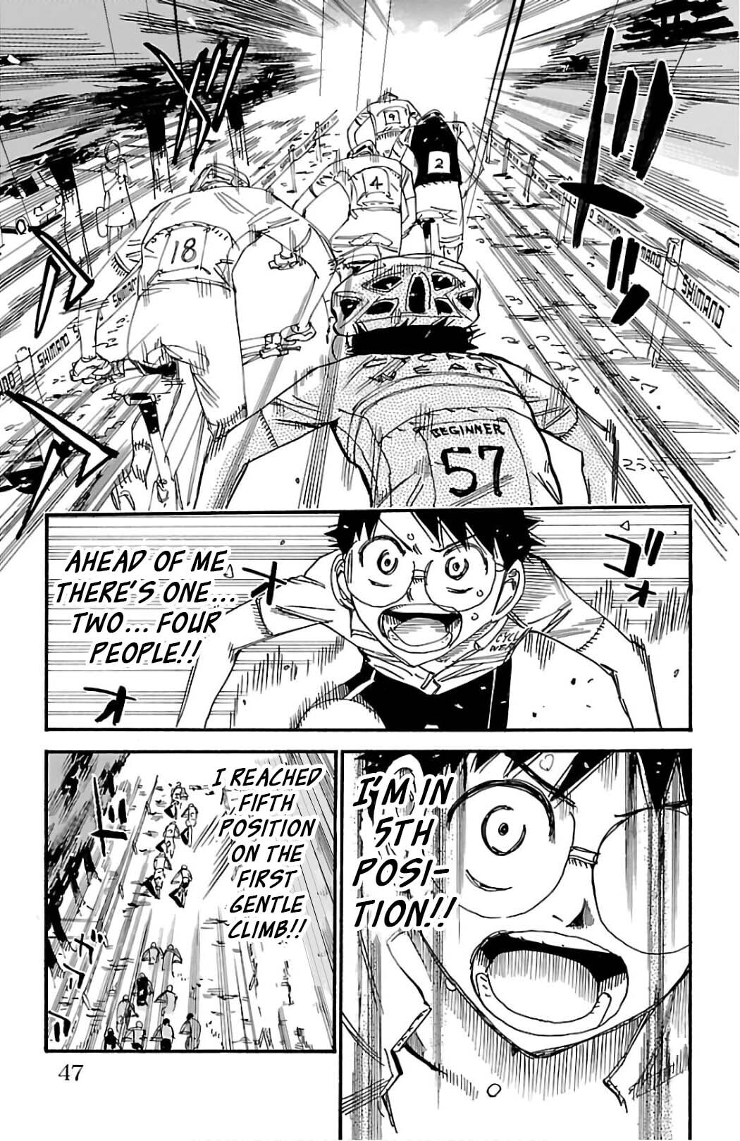 Yowamushi Pedal Chapter 581 page 3 - 