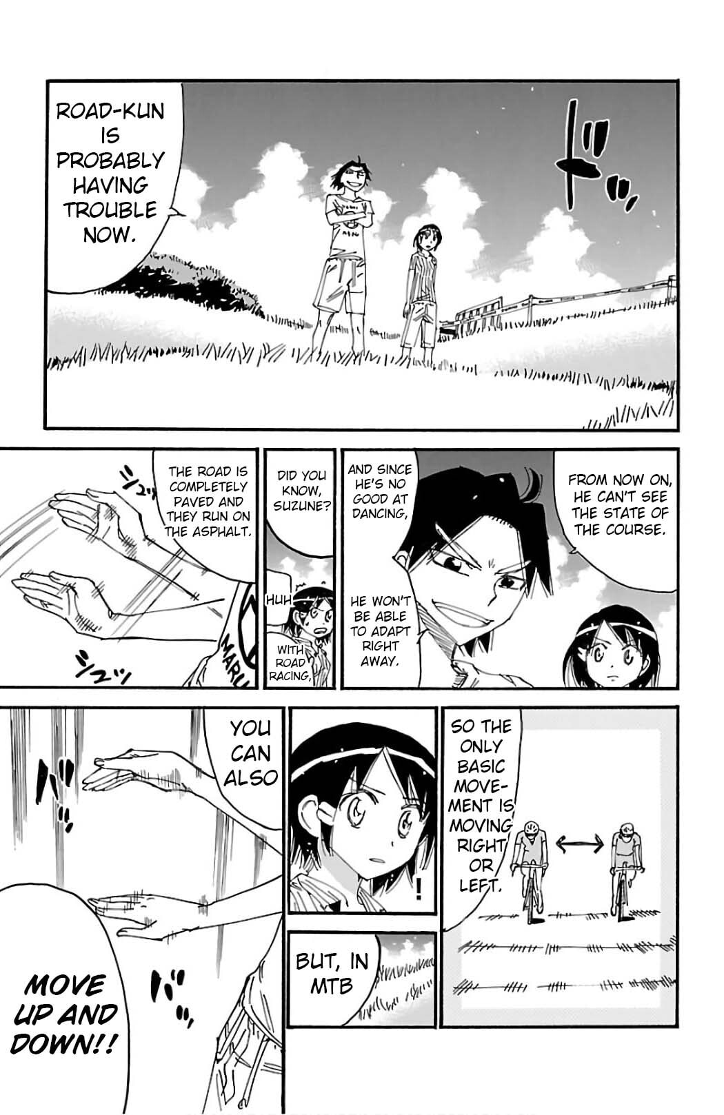 Yowamushi Pedal Chapter 581 page 21 - 