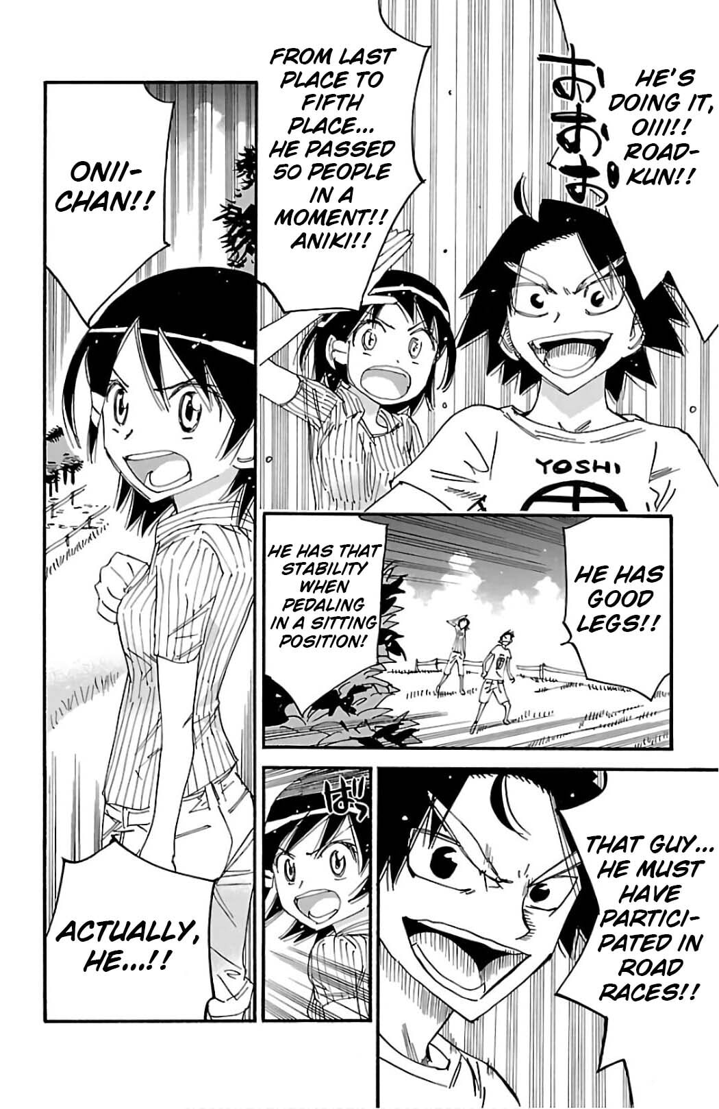 Yowamushi Pedal Chapter 581 page 4 - 