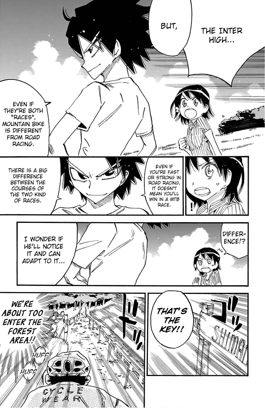 Yowamushi Pedal Chapter 581 page 5 - 