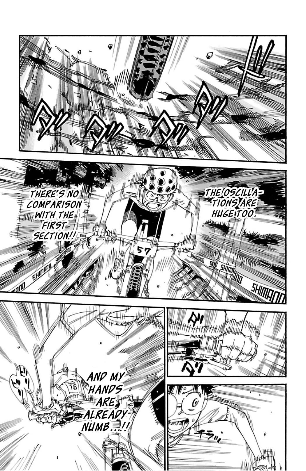 Yowamushi Pedal Chapter 581 page 8 - 