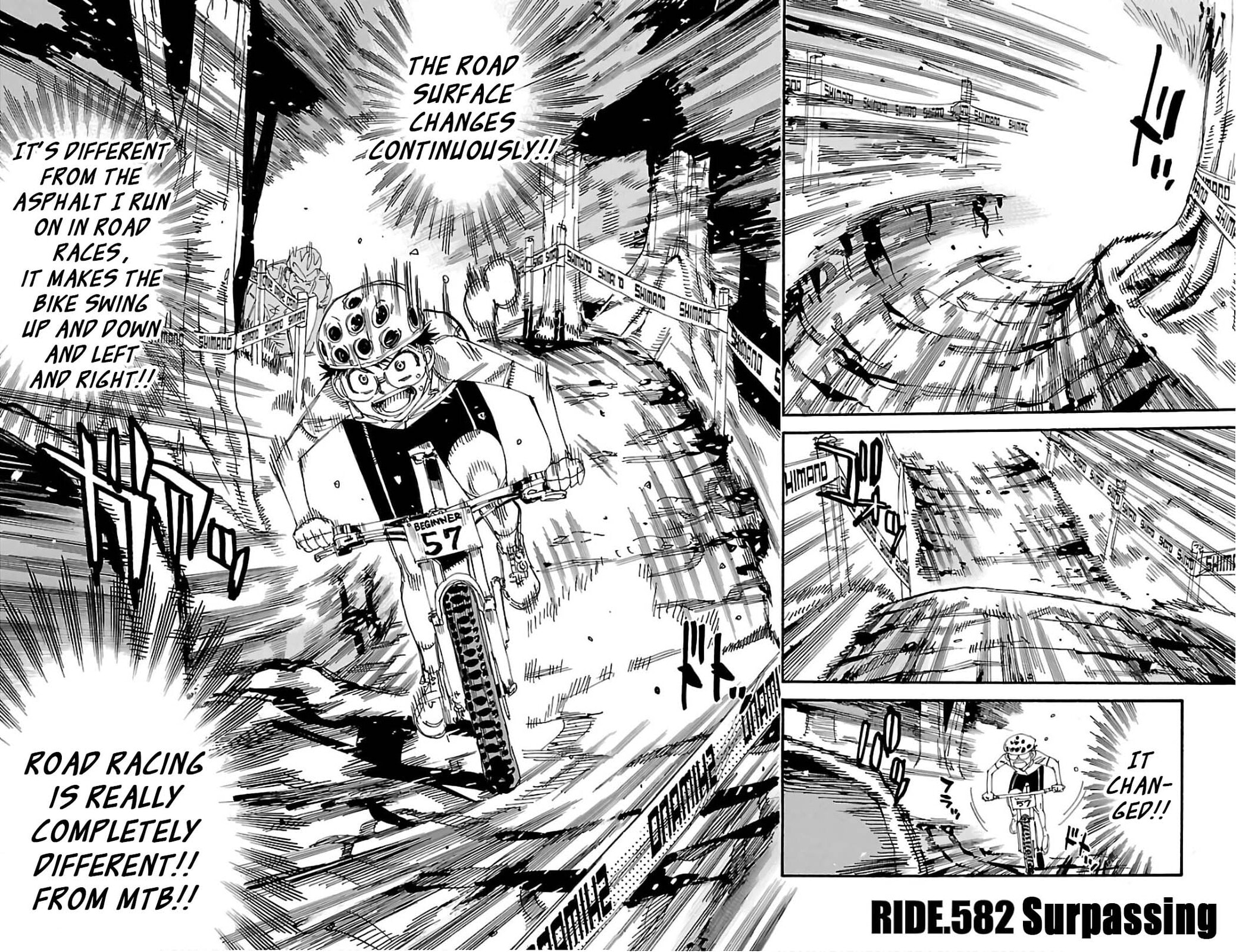 Yowamushi Pedal Chapter 582 page 2 - 