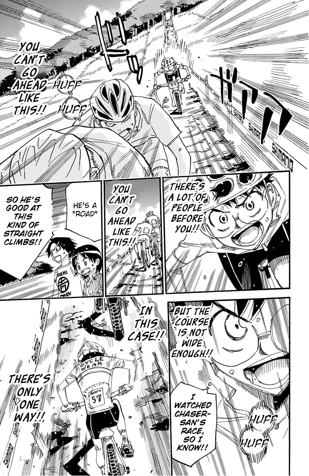 Yowamushi Pedal Chapter 582 page 14 - 