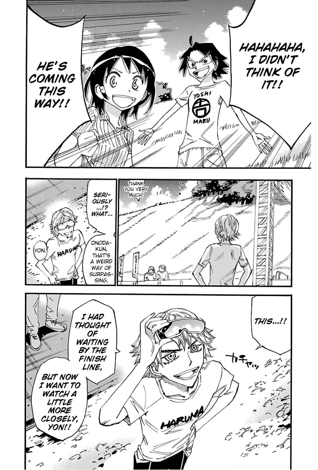Yowamushi Pedal Chapter 582 page 17 - 