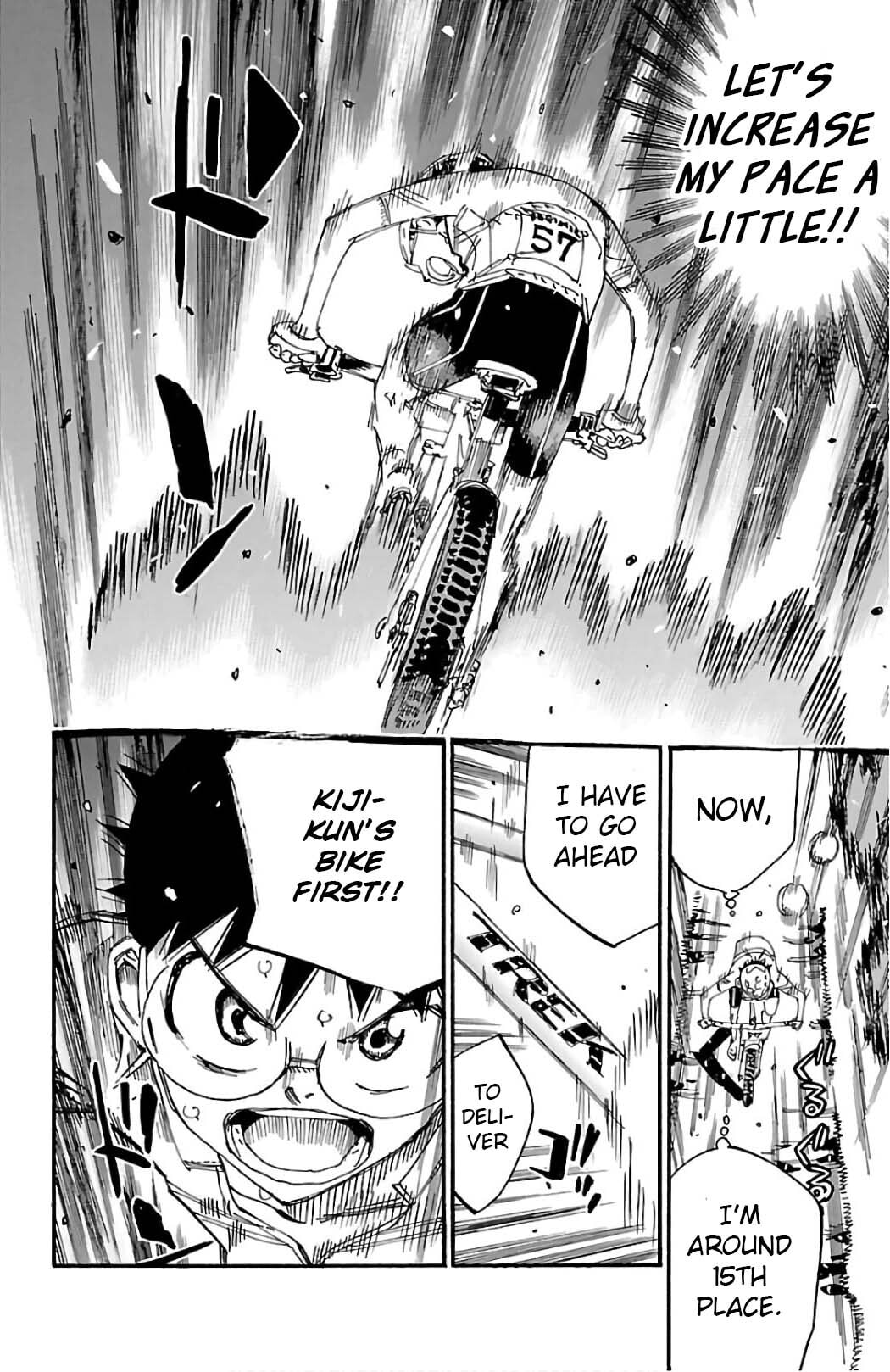 Yowamushi Pedal Chapter 582 page 5 - 