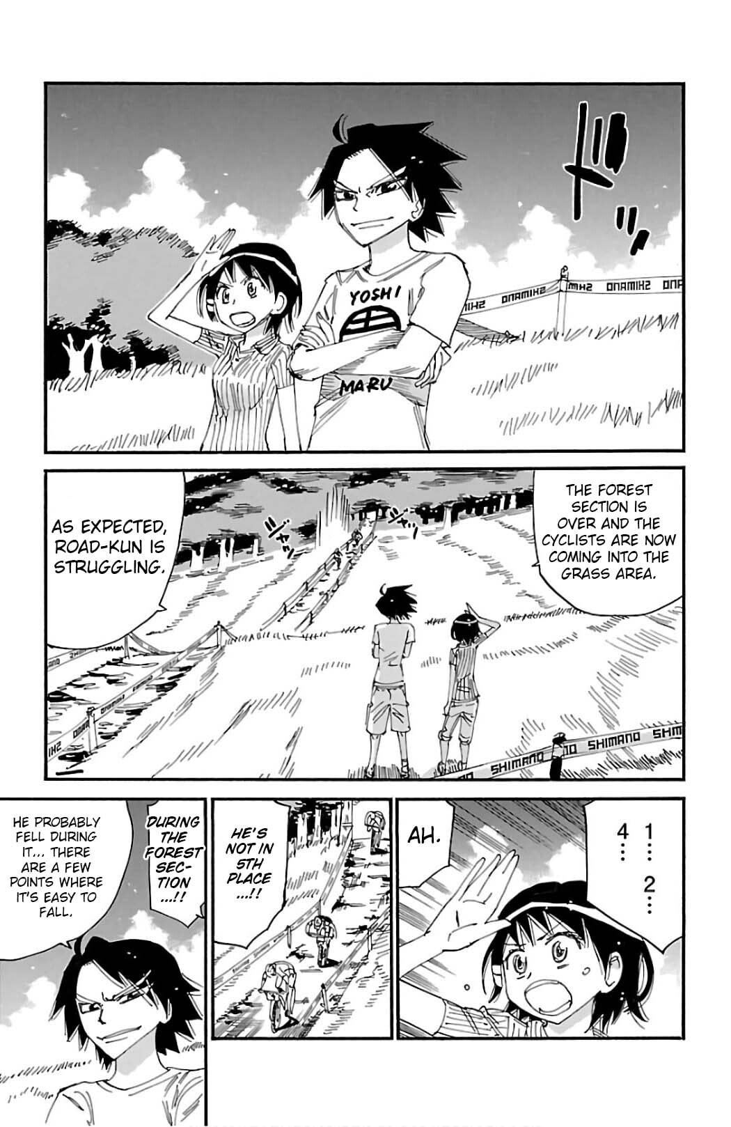 Yowamushi Pedal Chapter 582 page 6 - 