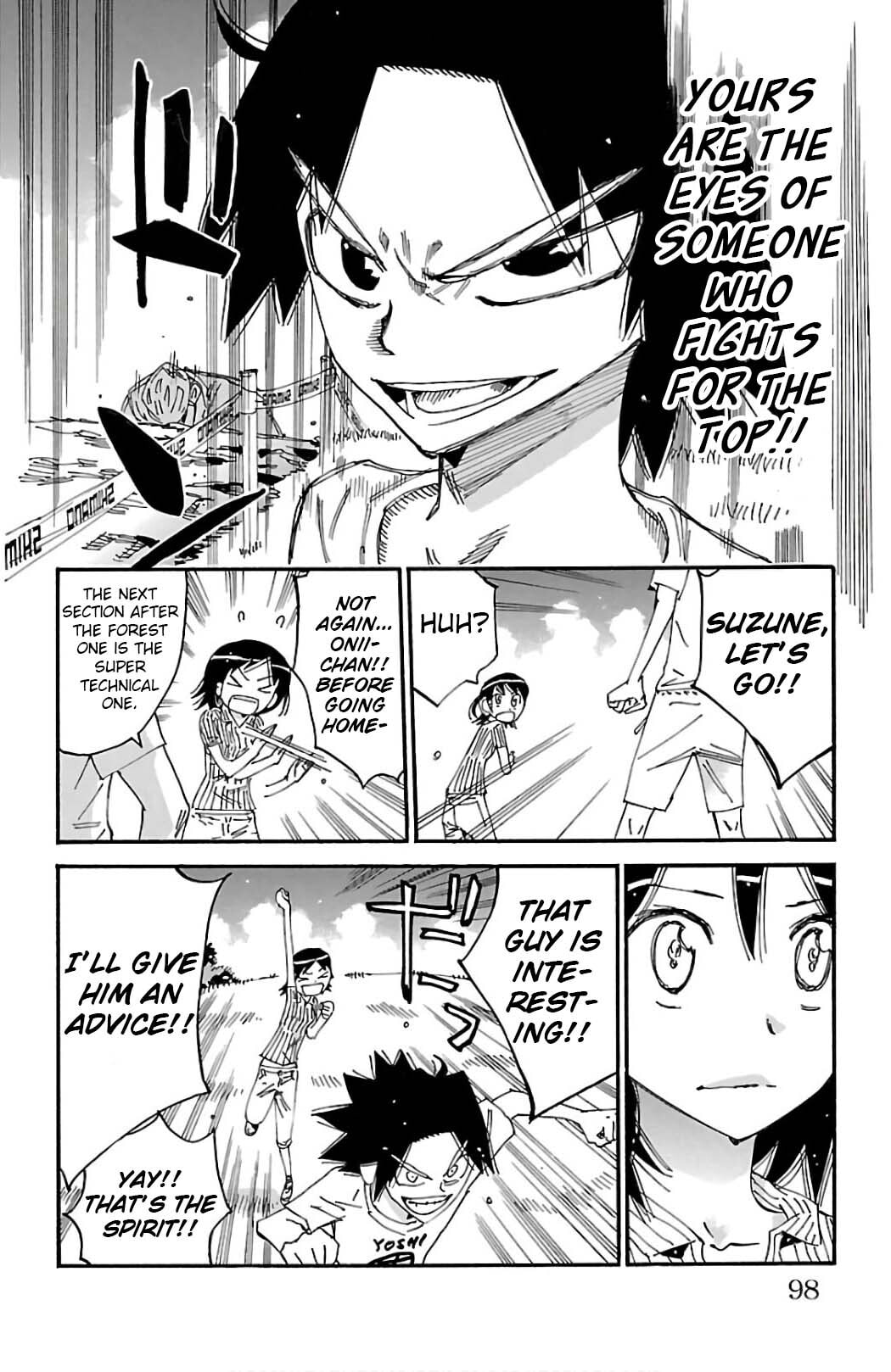 Yowamushi Pedal Chapter 583 page 6 - 
