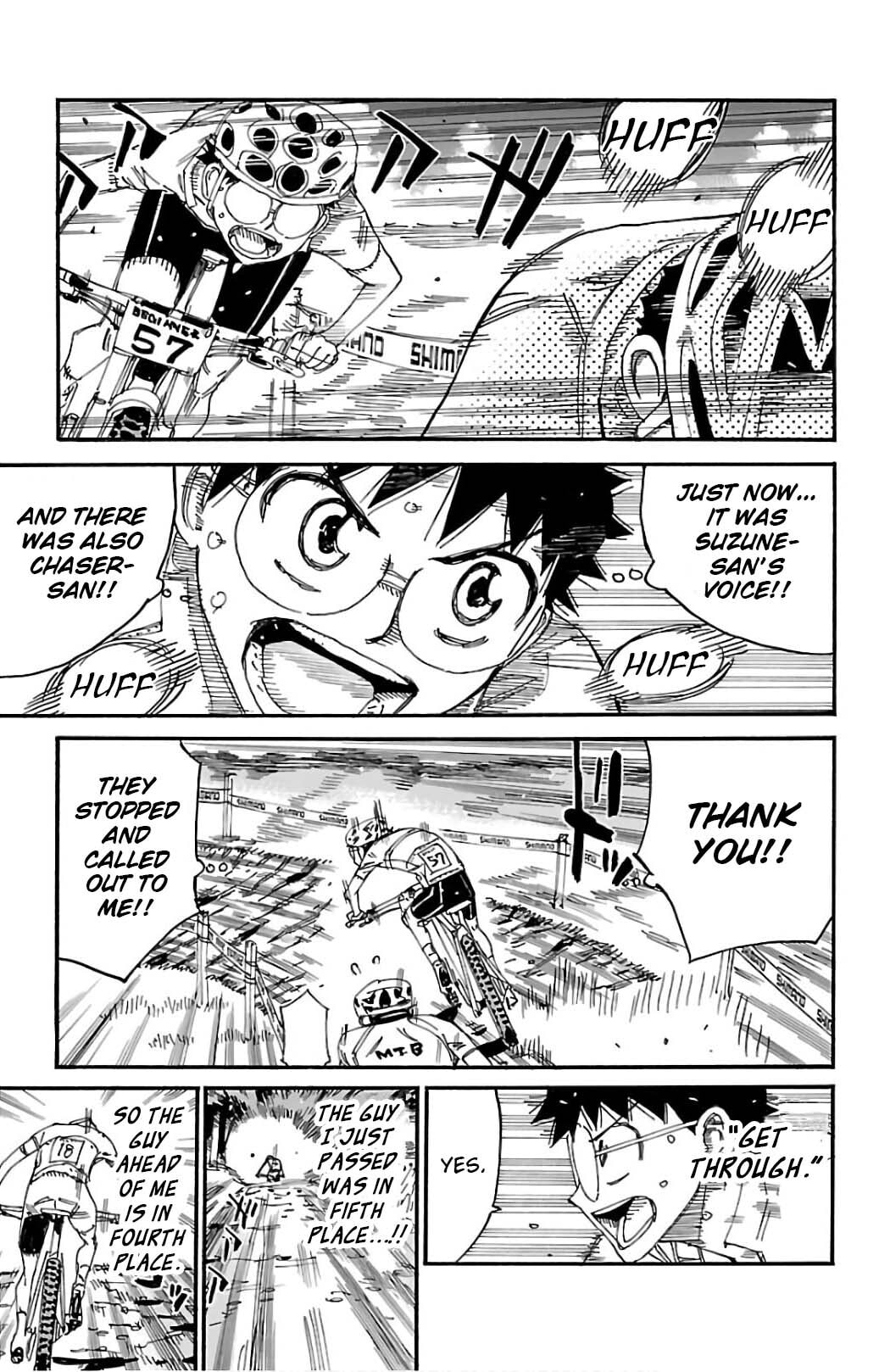 Yowamushi Pedal Chapter 583 page 7 - 