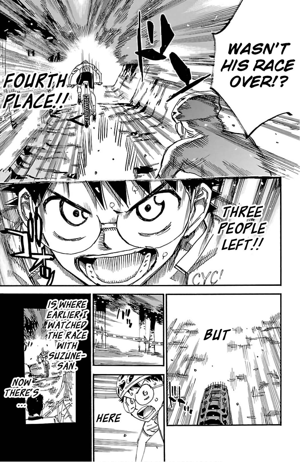 Yowamushi Pedal Chapter 583 page 9 - 
