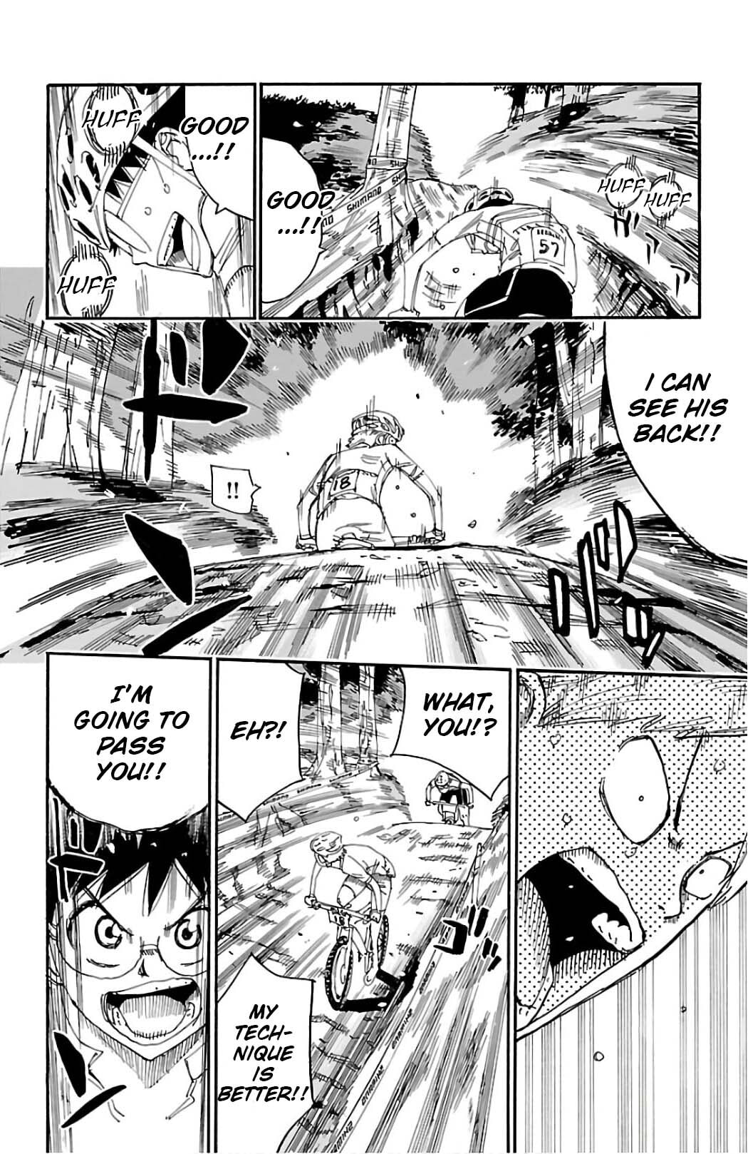 Yowamushi Pedal Chapter 584 page 14 - 