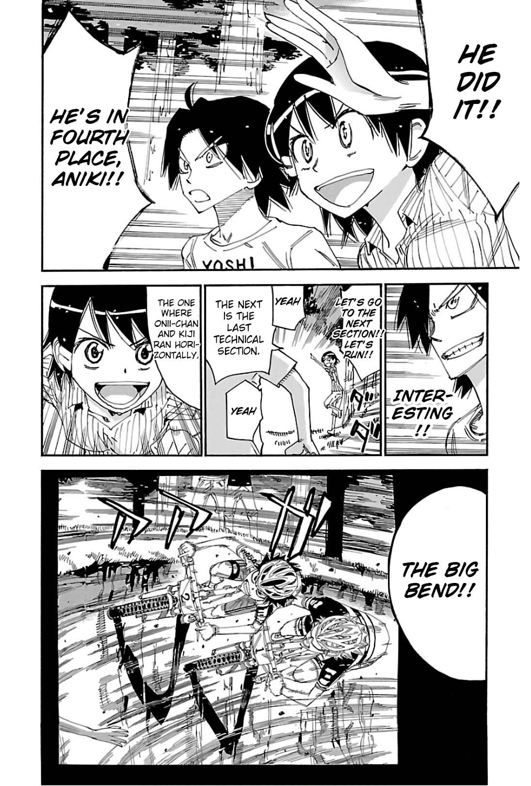 Yowamushi Pedal Chapter 584 page 17 - 