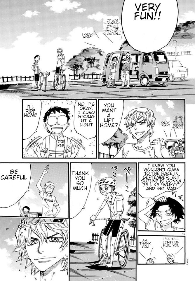Yowamushi Pedal Chapter 602 page 18 - 