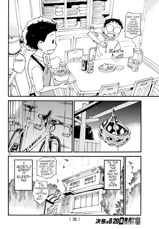 Yowamushi Pedal Chapter 602 page 25 - 
