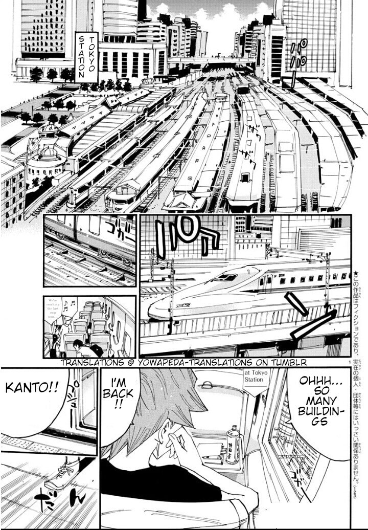 Yowamushi Pedal Chapter 603 page 1 - 