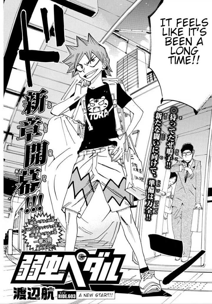 Yowamushi Pedal Chapter 603 page 2 - 
