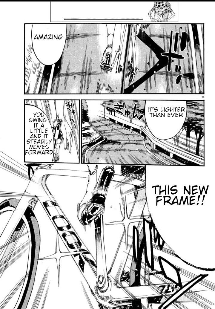 Yowamushi Pedal Chapter 603 page 15 - 