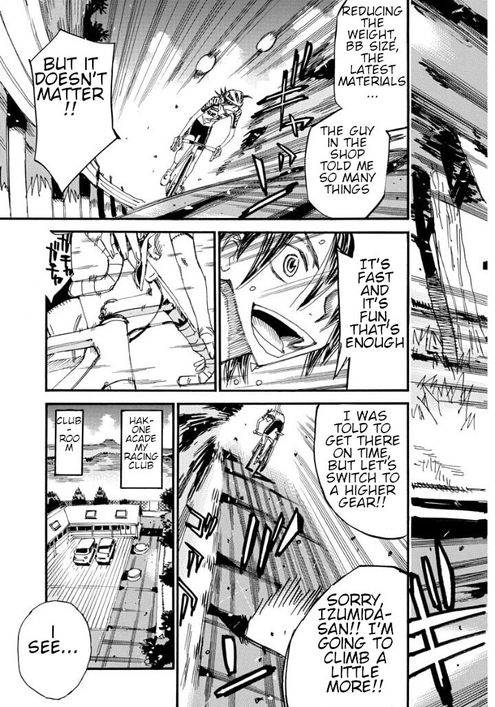Yowamushi Pedal Chapter 603 page 17 - 