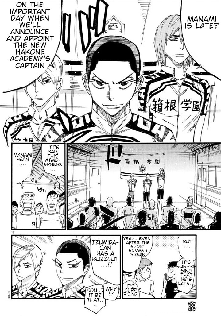 Yowamushi Pedal Chapter 603 page 18 - 