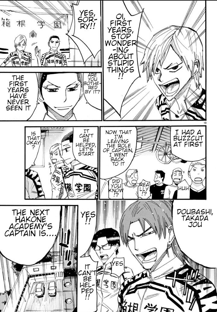 Yowamushi Pedal Chapter 603 page 19 - 