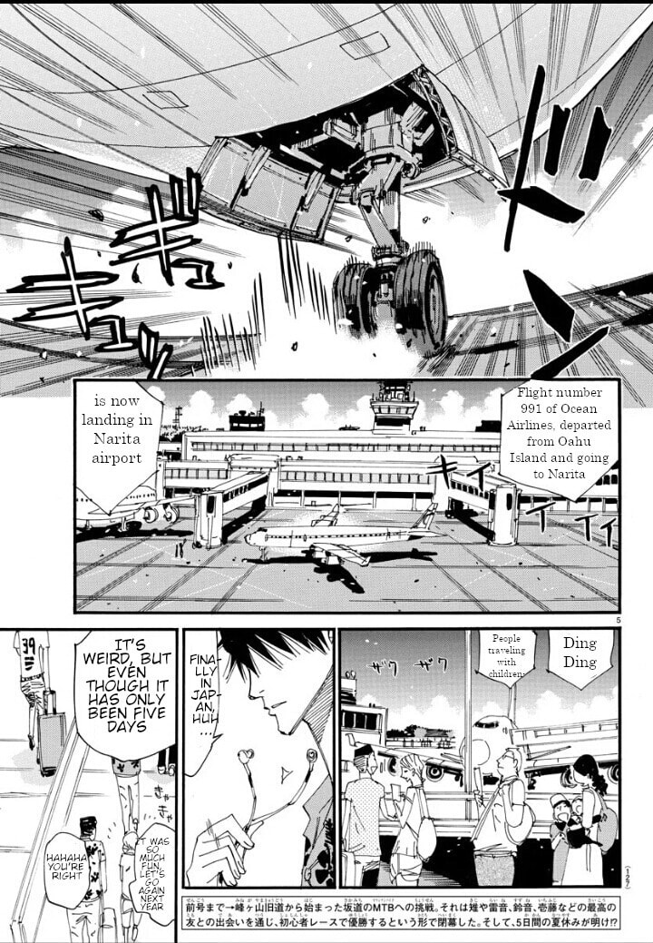 Yowamushi Pedal Chapter 603 page 5 - 