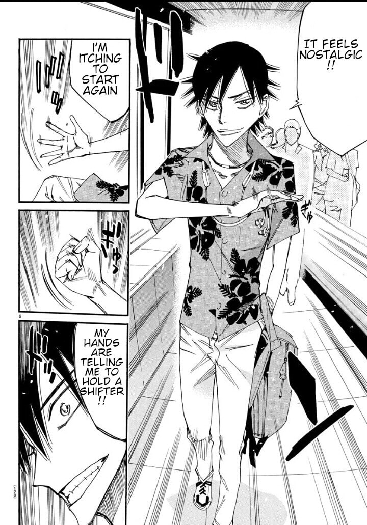 Yowamushi Pedal Chapter 603 page 6 - 