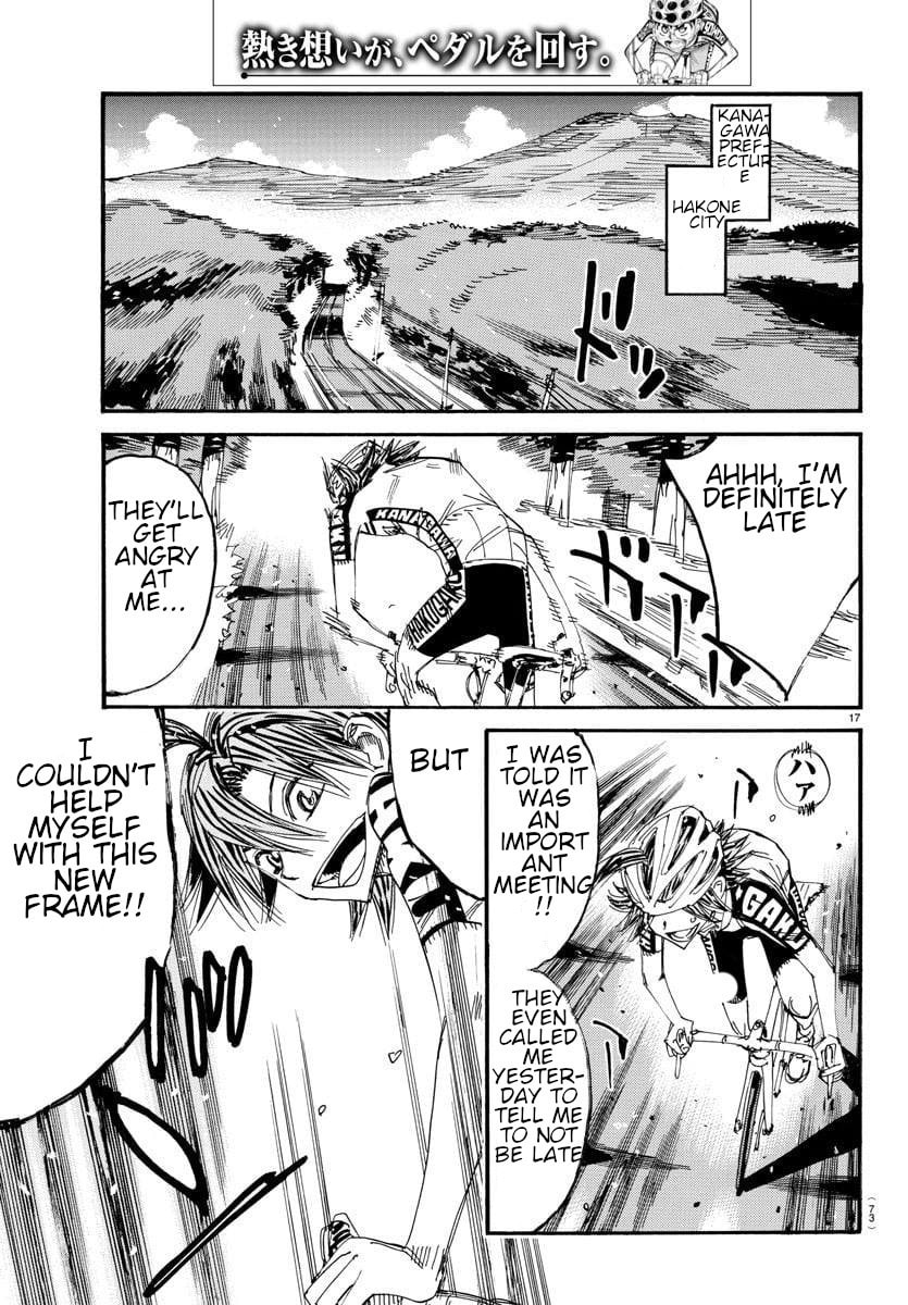 Yowamushi Pedal Chapter 604 page 18 - 
