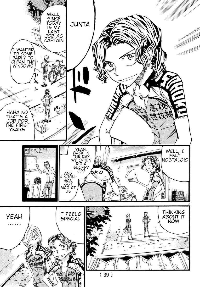 Yowamushi Pedal Chapter 605 page 3 - 