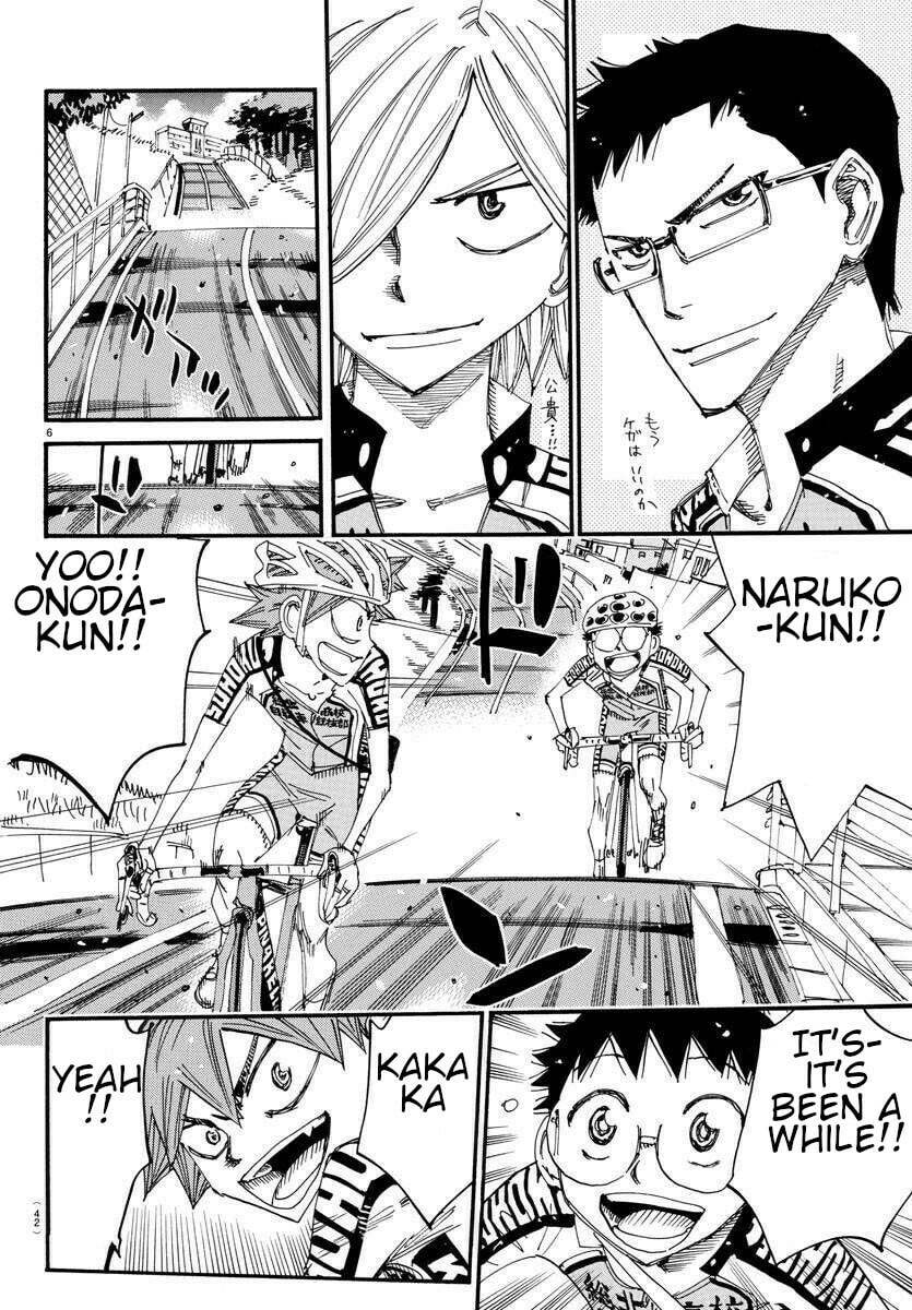 Yowamushi Pedal Chapter 605 page 6 - 