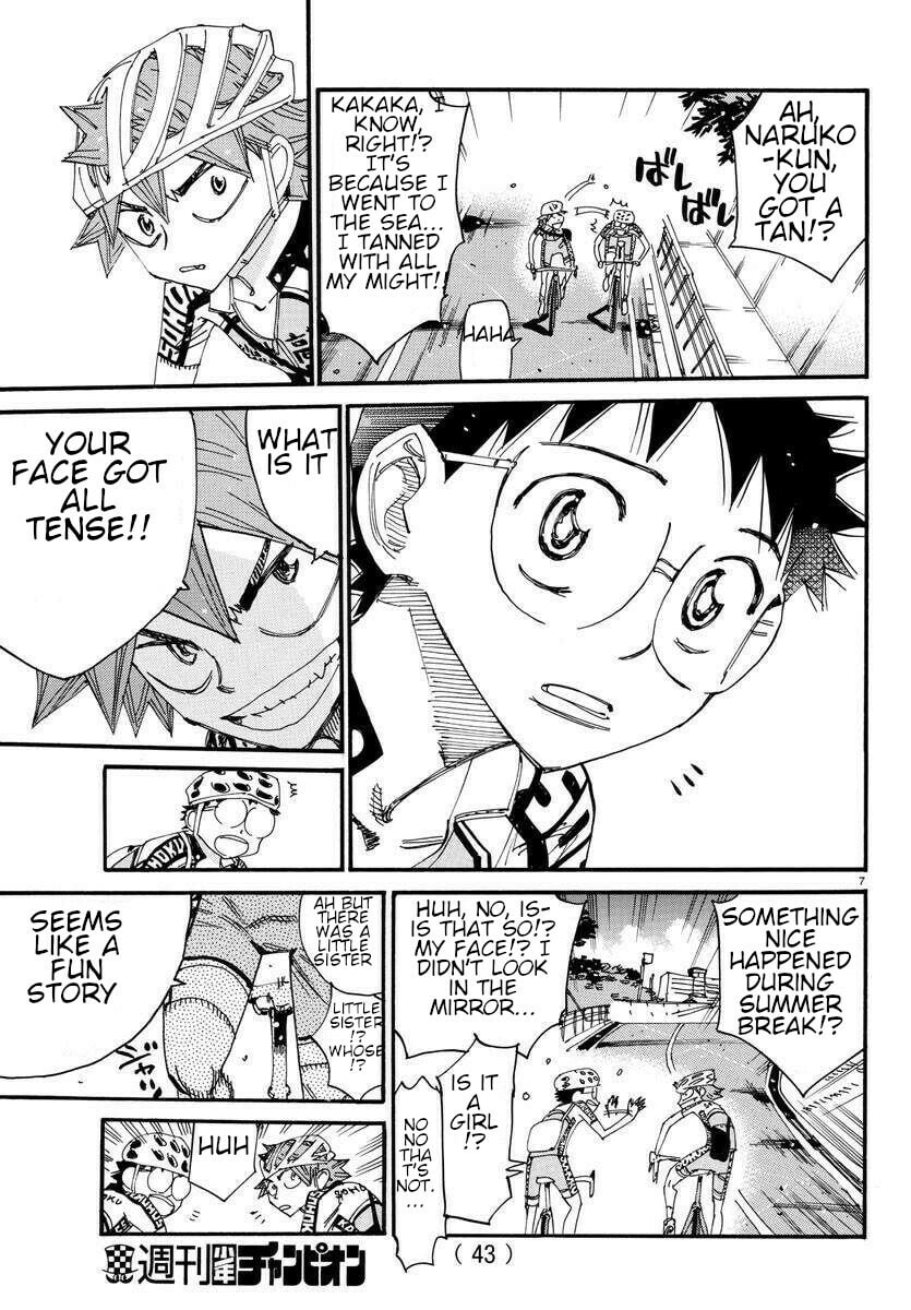 Yowamushi Pedal Chapter 605 page 7 - 