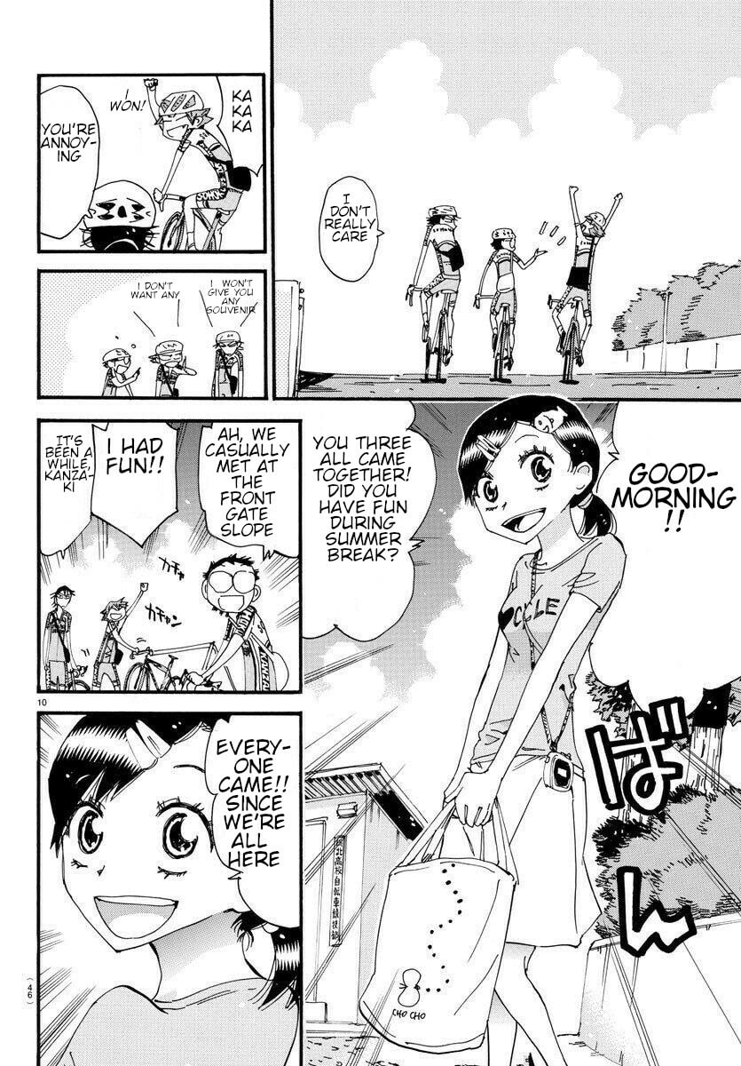 Yowamushi Pedal Chapter 605 page 10 - 
