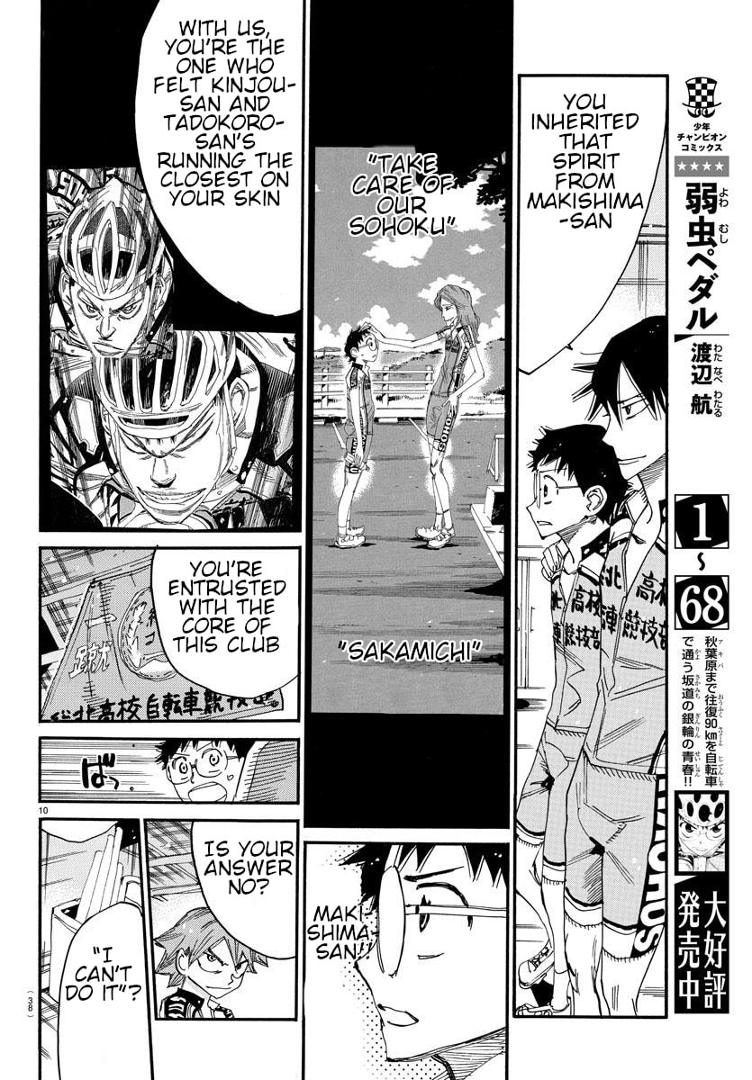 Yowamushi Pedal Chapter 606 page 11 - 