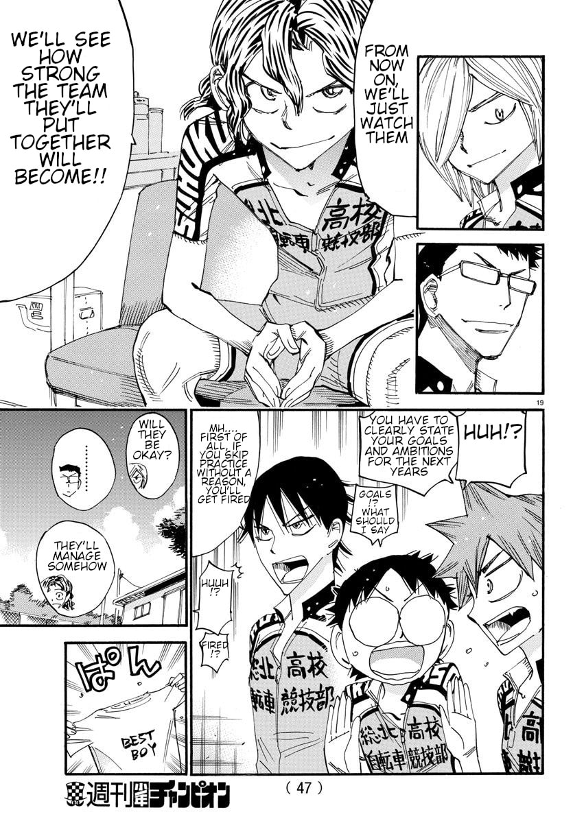 Yowamushi Pedal Chapter 606 page 20 - 