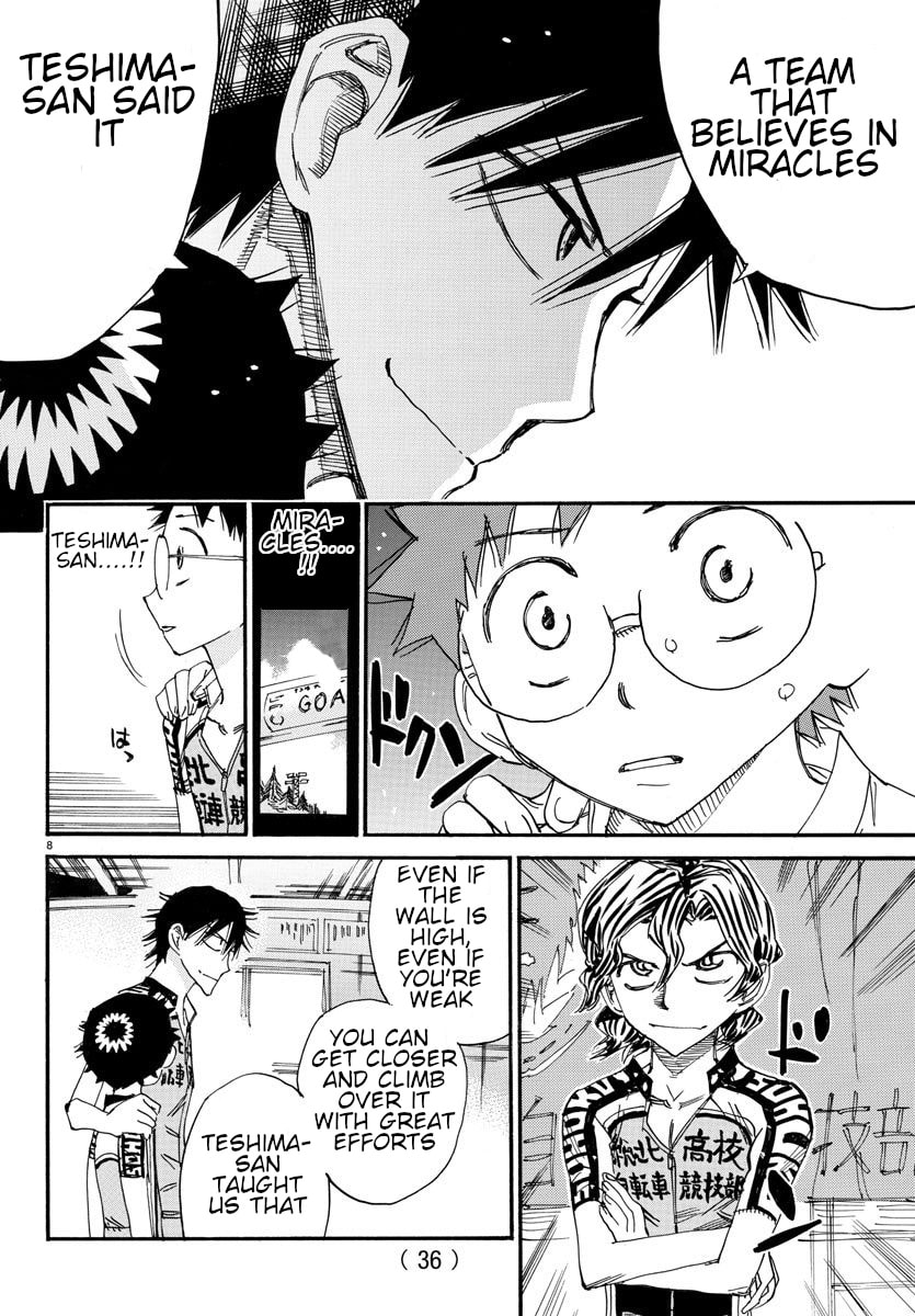 Yowamushi Pedal Chapter 606 page 9 - 