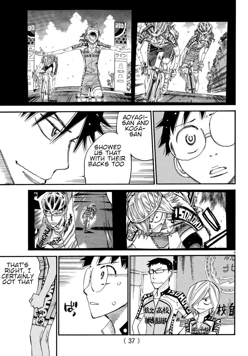 Yowamushi Pedal Chapter 606 page 10 - 