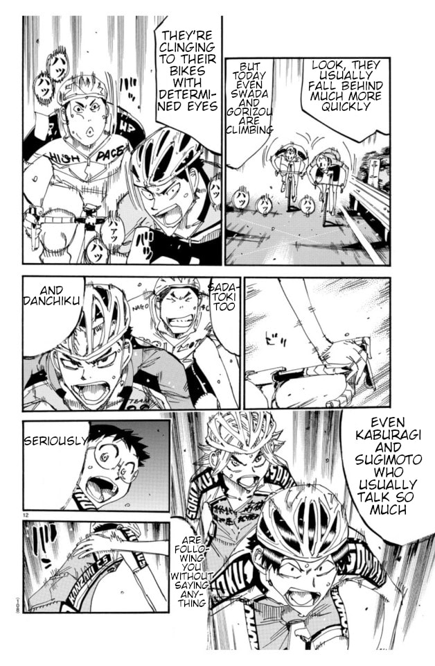 Yowamushi Pedal Chapter 607 page 13 - 