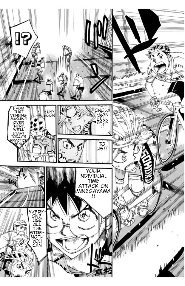 Yowamushi Pedal Chapter 607 page 16 - 