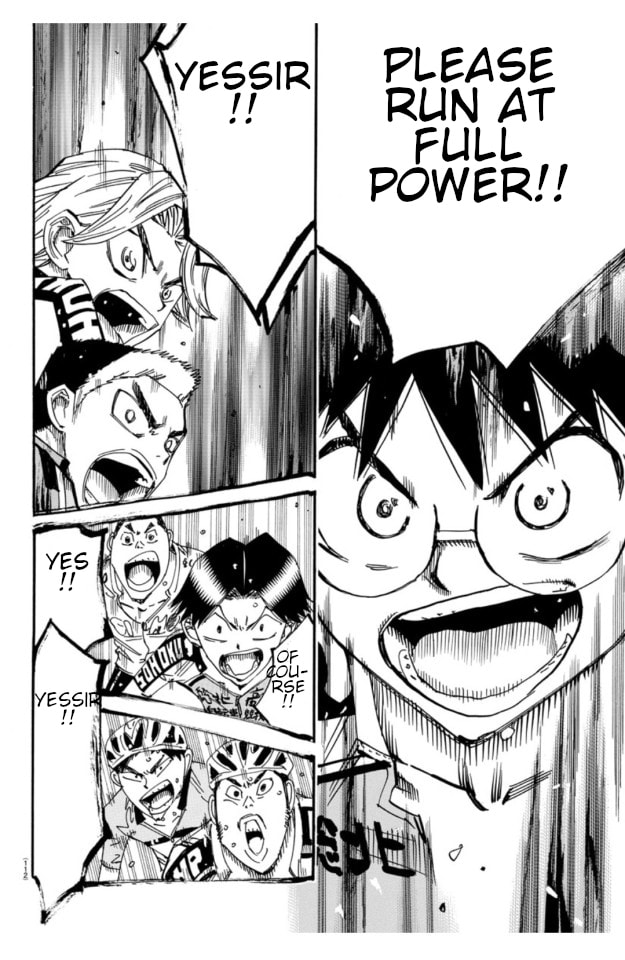 Yowamushi Pedal Chapter 607 page 17 - 